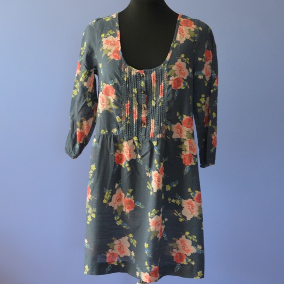 Aerie Floral Mini Dress - Picture 1 of 4